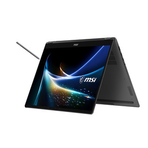 MSI Prestige N16 Flip AI+, 16'', 4K UHD, OLED, 120 Hz, RTX Spark N1X 20C, 128 GB, 2 TB, W11P, ENG, pelēka - Portatīvais dators