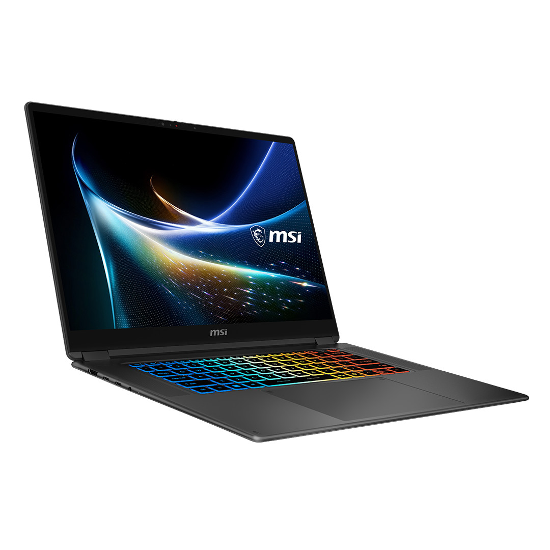 MSI Prestige N16 Flip AI+, 16'', 4K UHD, OLED, 120 Hz, RTX Spark N1X 20C, 128 GB, 2 TB, W11P, ENG, pelēka - Portatīvais dators