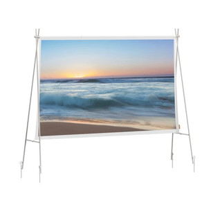 Xgimi Portable Outdoor Screen, 70'', white - Projector screen