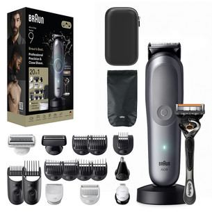 Braun All-in-1 Series 9, 20-in-1, grey - Trimmer set