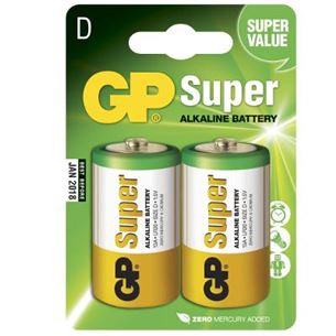 Baterijas D, GP / 2 gab