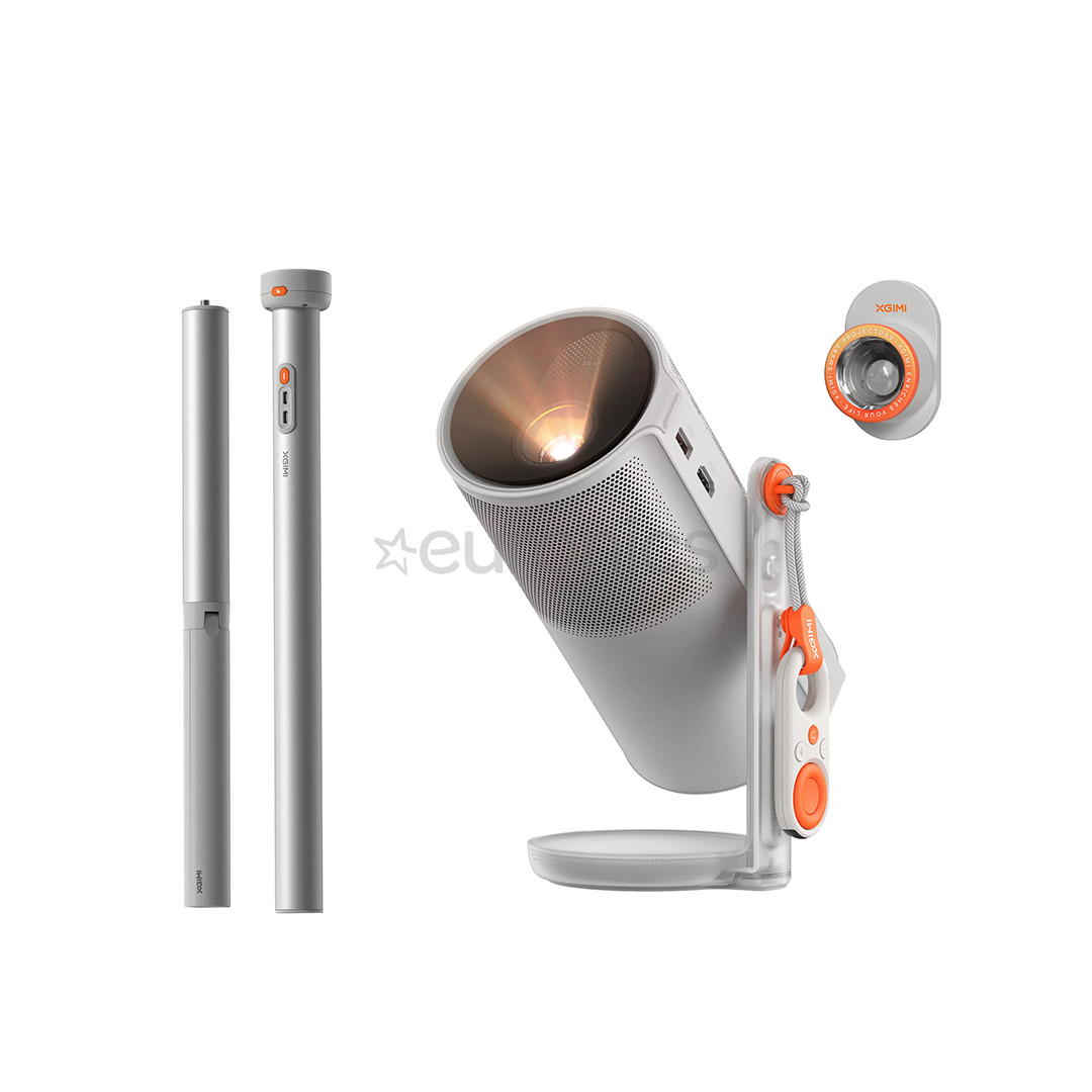Xgimi MoGo 4 + PowerBase Stand, pelēka - Projektors