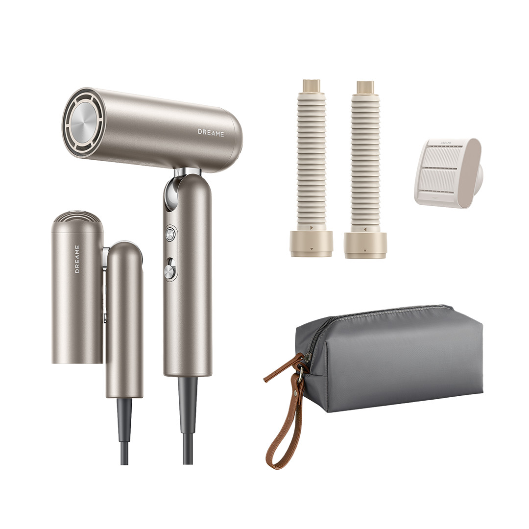 Dreame Pocket Pro 2, 1300 W, gold - Hair dryer