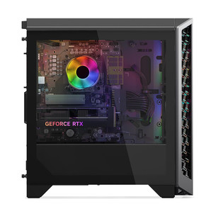 Lenovo LOQ Tower 26ADR10, Ryzen 7, 16 GB, 512 GB, RTX 5050, luna grey / eclipse black - Desktop PC