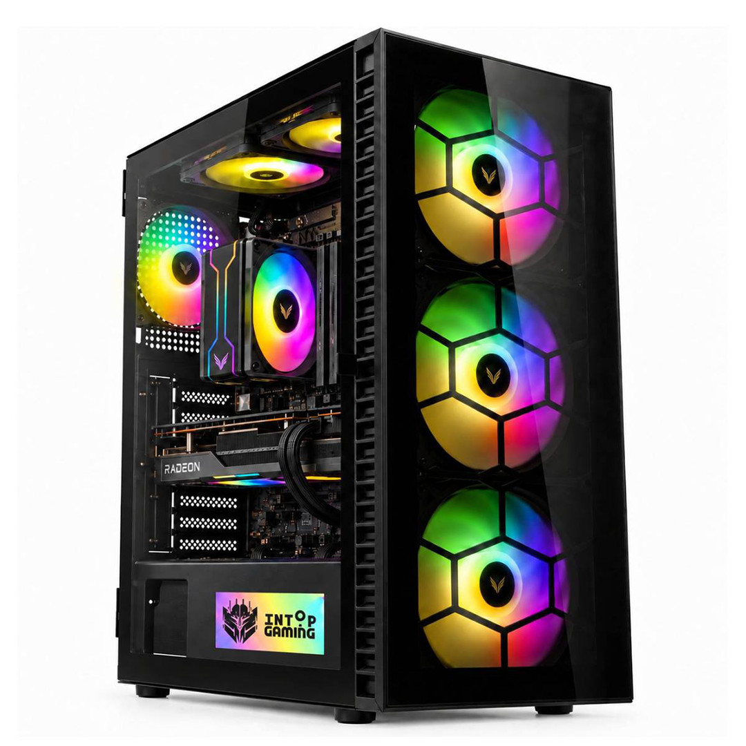 Intop Gaming I5, i5, 32 GB, 1 TB, RTX 5060, black - Desktop PC