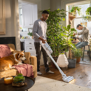 Bissell PowerClean 4264N, white/grey/silver - Cordless vacuum cleaner