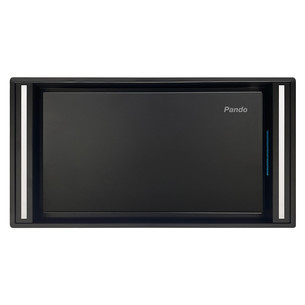 Pando GRX Slim, bez motora, platums 56 cm, melna - Iebūvējams tvaika nosūcējs GRX/56