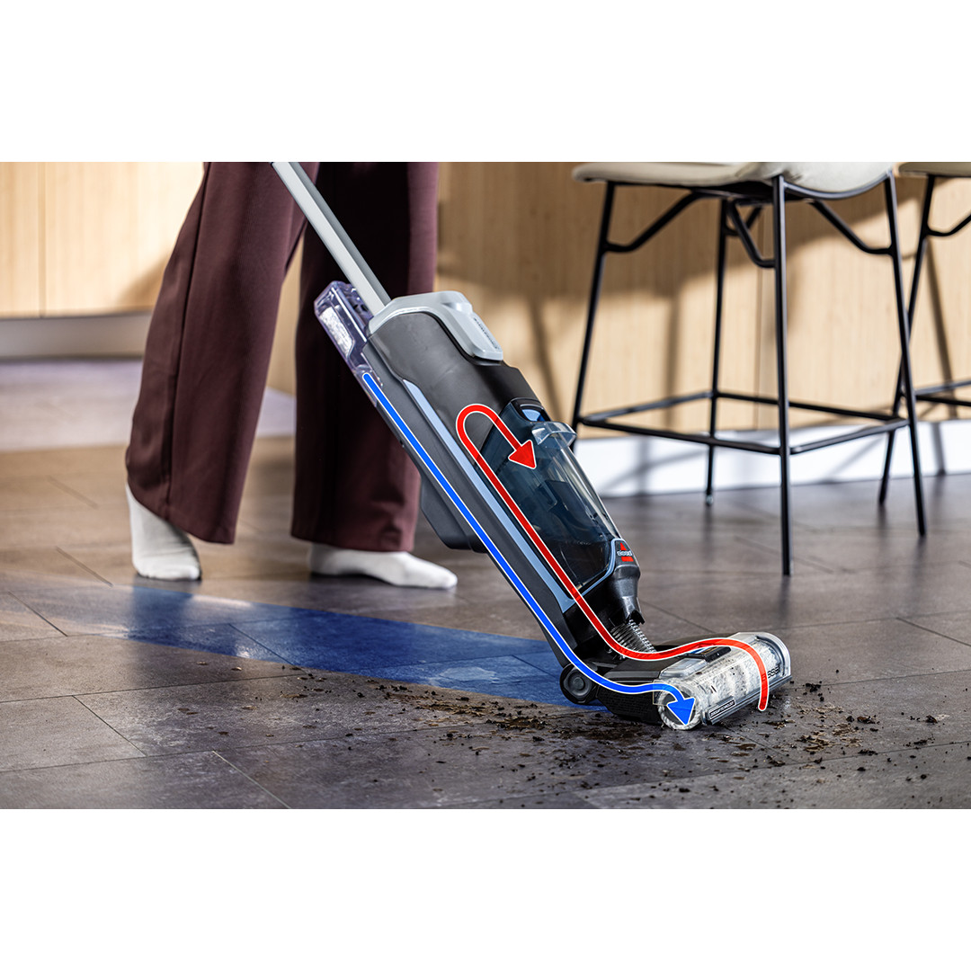 Bissell CrossWave® Edge Select 4328N, Wet & Dry, black/white/silver - Cordless vacuum cleaner