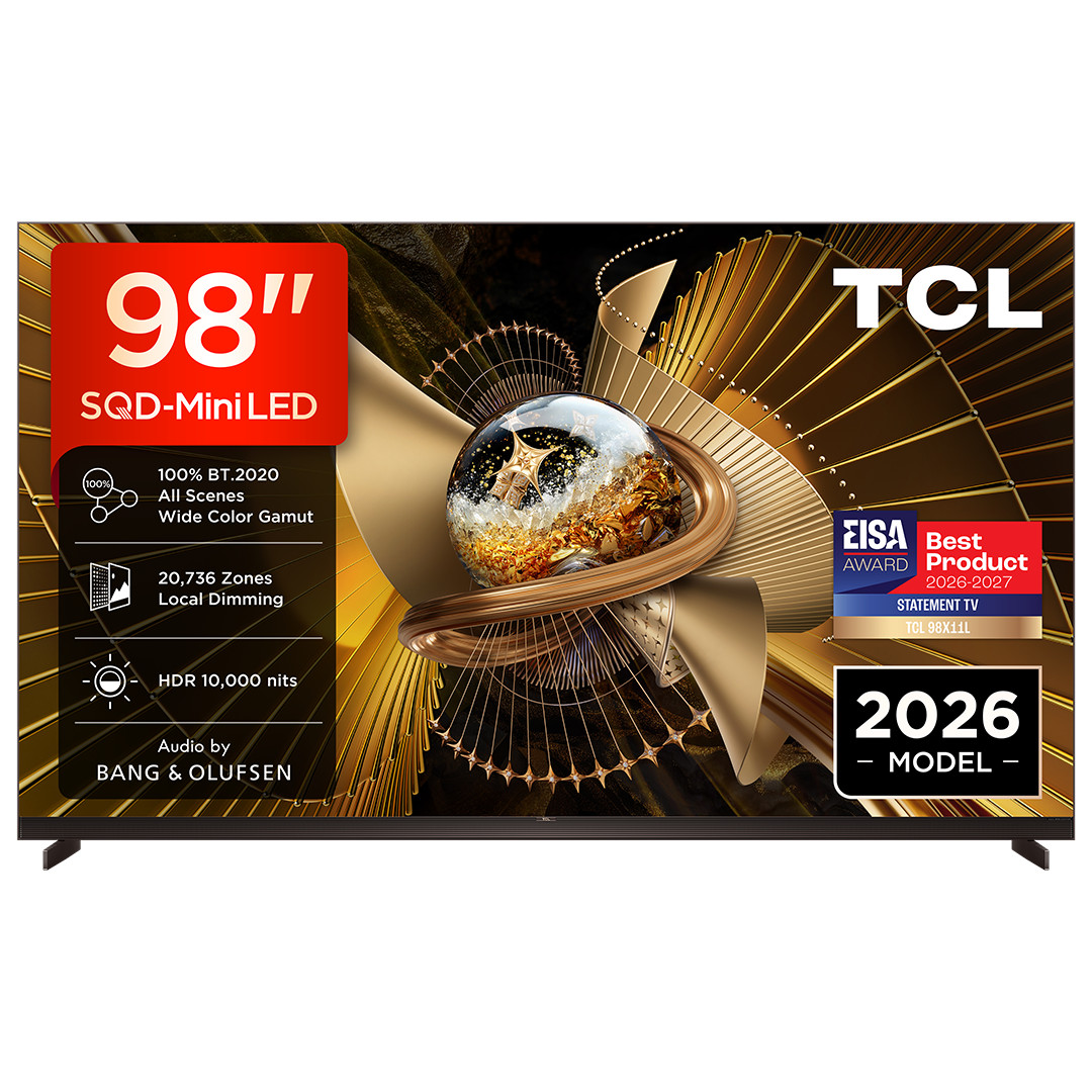 TCL X11L, 98", 4K UHD, SQD Mini LED, brown - TV