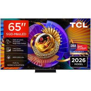 TCL C79L, 65", 4K UHD, SQD-Mini LED, черный - Телевизор 65C79L