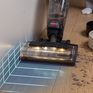 Bissell CrossWave OmniForce EdgeFind Select, розовый/серебристый - Беспроводное устройство для очистки твердых полов
