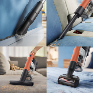 Philips PowerUp 30, orange/silver - Cordless vacuum cleaner