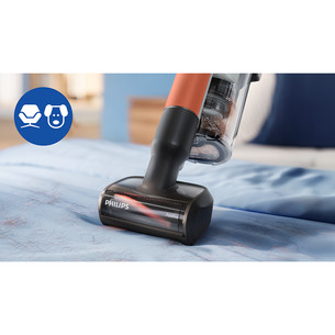 Philips PowerUp 30, orange/silver - Cordless vacuum cleaner