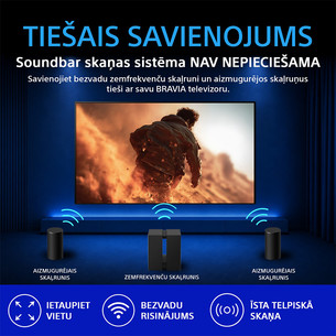 Sony Bravia 6 A65,  55'', 4K UHD, OLED, черный - Телевизор