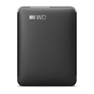Western Digital Elements Portable (USB-C), 1 TB, melna - Ārējais HDD cietais disks WDBDTV0010BBK-WESN