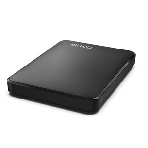 Western Digital Elements Portable (USB-C), 1 TB, melna - Ārējais HDD cietais disks