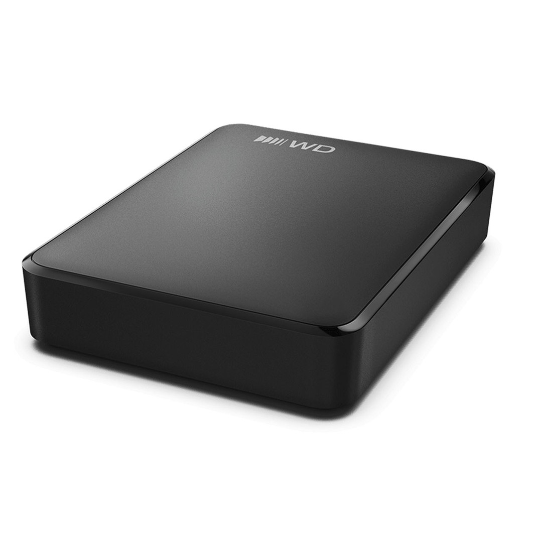 Western Digital Elements Portable (USB-C), 6 ТБ, черный - Внешний жесткий диск