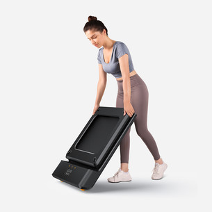 Kingsmith WalkingPad A1 Plus, melna - Salokāmais staigāšanas skrejceļš