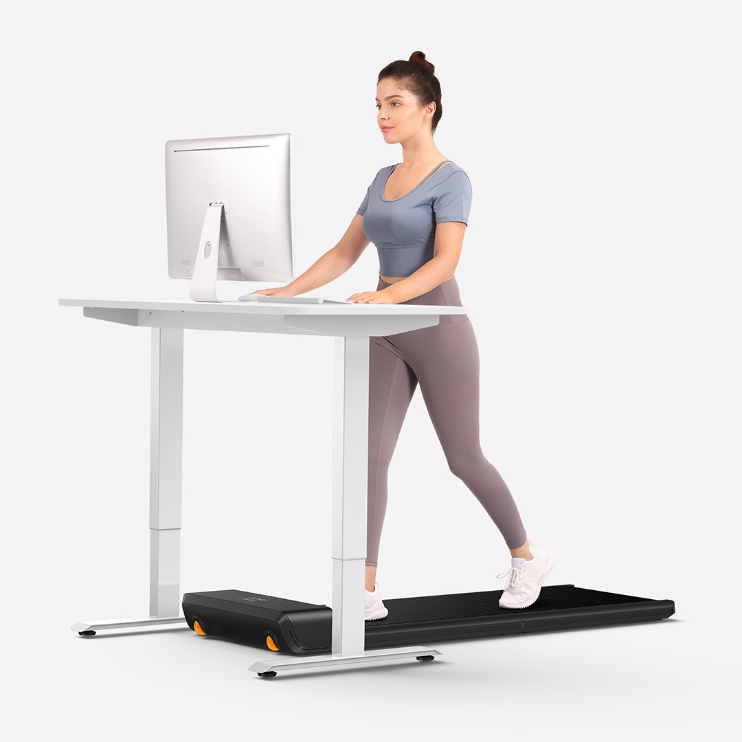 Kingsmith WalkingPad A1 Plus, melna - Salokāmais staigāšanas skrejceļš