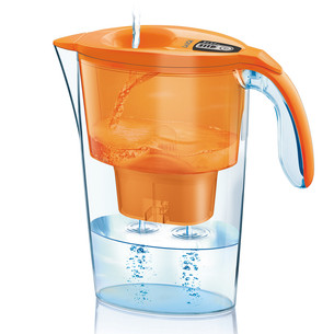 Laica Stream Line, 2.3 L, oranža - Ūdens filtrēšanas krūze J31AC