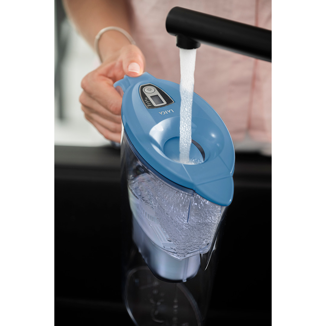Laica Stream Line, 2.3 L, zila - Ūdens filtrēšanas krūze