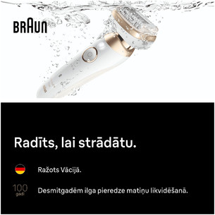 Braun Silk epil 9 Flex, balta - Epilators