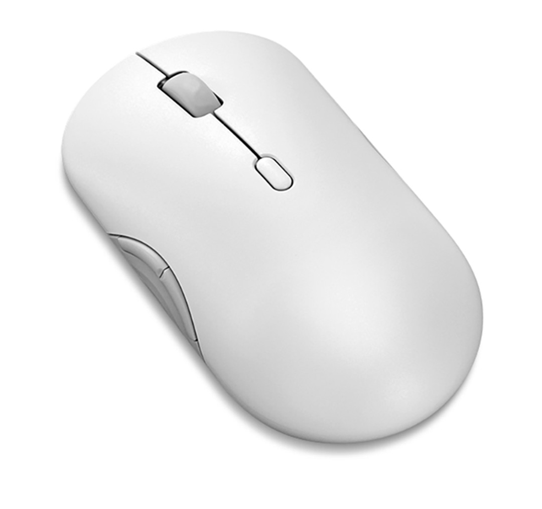 Lenovo 700 Multi-Device Wireless Silent Mouse, balta/pelēka - Bezvadu datorpele