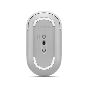 Lenovo 700 Multi-Device Wireless Silent Mouse, balta/pelēka - Bezvadu datorpele
