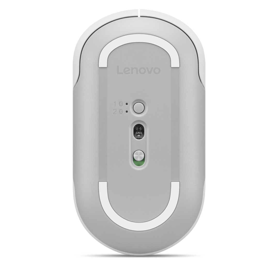 Lenovo 350 Silent, Bluetooth, gaiši pelēka - Bezvadu pele