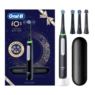 Braun Oral-B iO3, Limited Edition, melna - Elektriskā zobu birste IO3.BLACK.LIMITED