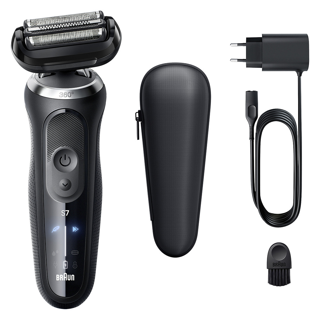 Braun, Series 7 Sport, Wet & Dry, melna - Skuveklis