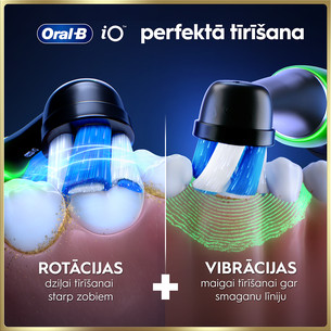 Braun Oral-B iO 9, Lunar Gold, zelta - Elektriskā zobu birste