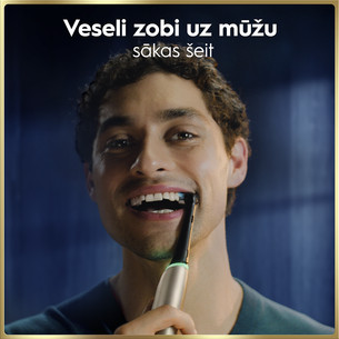Braun Oral-B iO 9, Lunar Gold, zelta - Elektriskā zobu birste