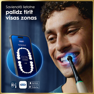 Braun Oral-B iO 9, Lunar Gold, zelta - Elektriskā zobu birste