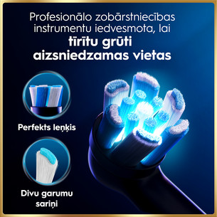 Braun Oral-B iO 9, Lunar Gold, zelta - Elektriskā zobu birste