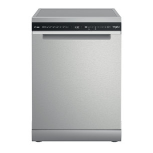 Whirlpool, 15 komplekti, nerūsējošā tērauda - Brīvi stāvoša trauku mazgājamā mašīna W7FHS51X