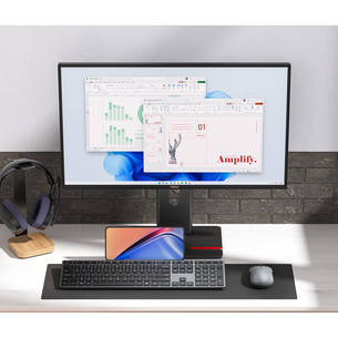 Lenovo 700 Modern Multi-Device Wireless Combo, US, pelēka - Bezvadu klaviatūra ar peli