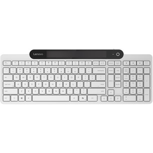 Lenovo 800 Self-Charging Bluetooth Keyboard, US, белый - Беспроводная клавиатура GY41R69583