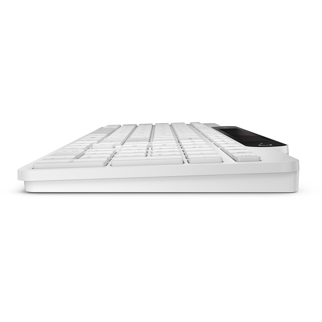 Lenovo 800 Self-Charging Bluetooth Keyboard, US, белый - Беспроводная клавиатура