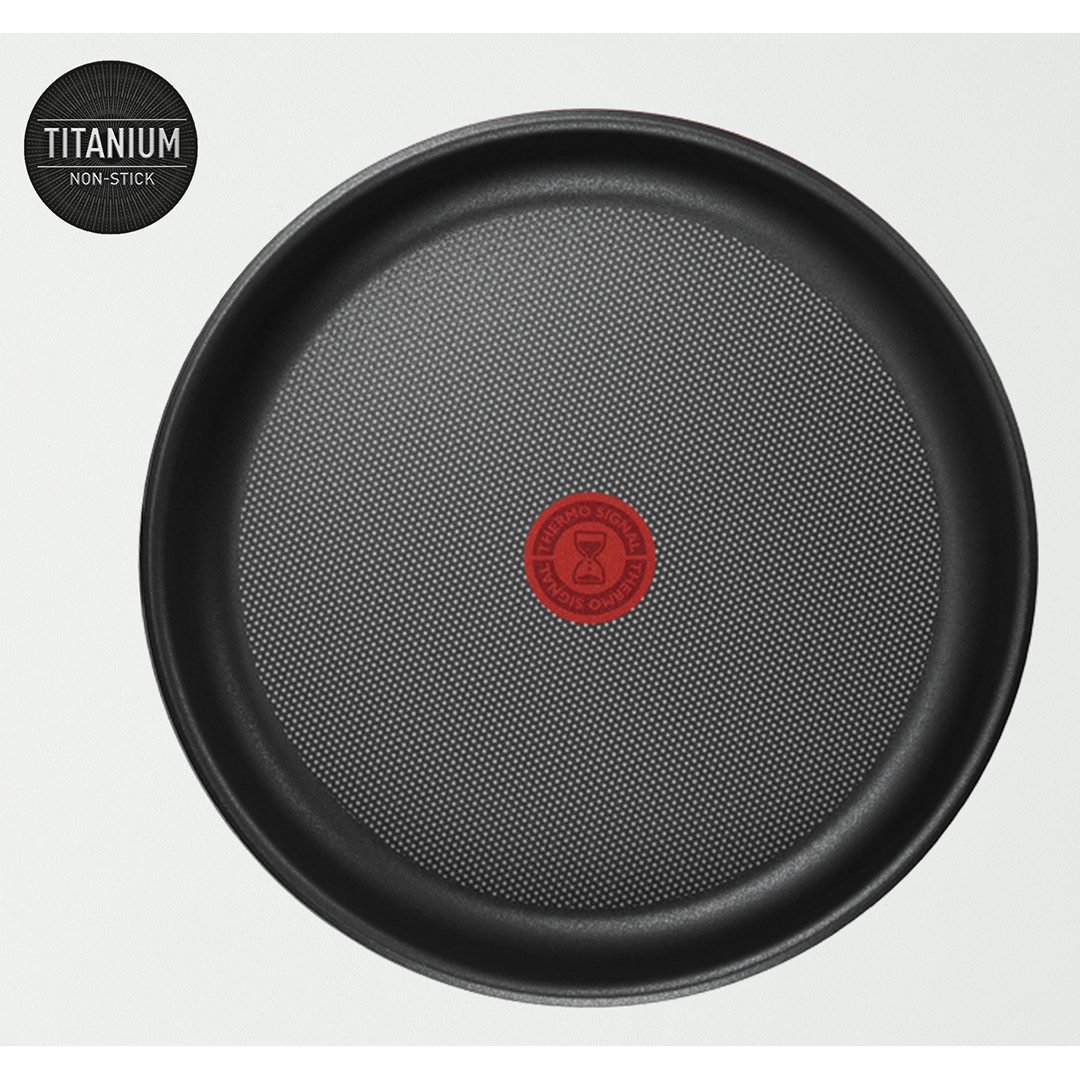 Tefal Ingenio Cook Eat, 15 priekšmeti, nerūsējošā tērauda - Katlu un pannu komplekts ar vākiem + noņemams rokturis