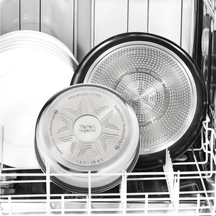 Tefal Ingenio Cook Eat, 15 priekšmeti, nerūsējošā tērauda - Katlu un pannu komplekts ar vākiem + noņemams rokturis