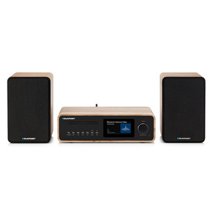 Blaupunkt Varsovia MS100IR, melna/bēša - Mūzikas sistēma RTVBLMS050
