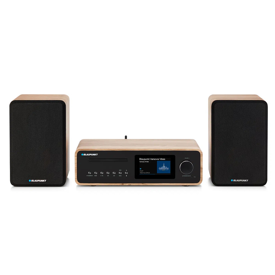 Blaupunkt Varsovia MS100IR, melna/bēša - Mūzikas sistēma