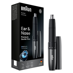Braun, black - Pocket trimmer