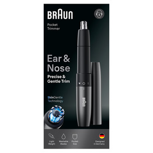 Braun, black - Pocket trimmer