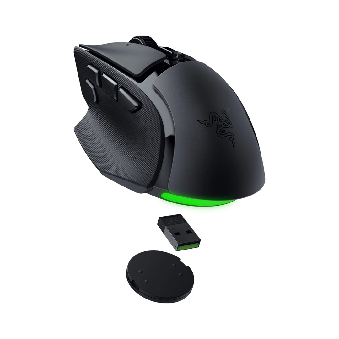 Razer Basilisk V4 HyperSpeed, melna - Bezvadu datorpele