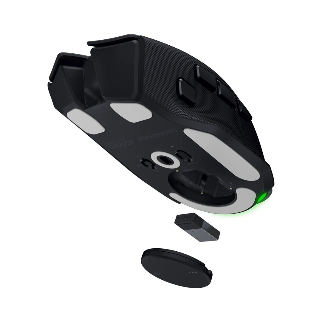 Razer Basilisk V4 HyperSpeed, melna - Bezvadu datorpele