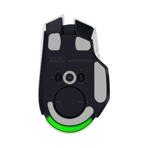 Razer Basilisk V4 HyperSpeed, balta - Bezvadu datorpele