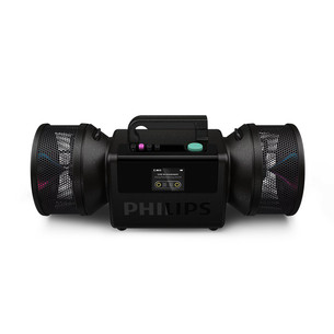 Philips The Tube, melna - Portatīvais bezvadu skaļrunis TAMS80B/00
