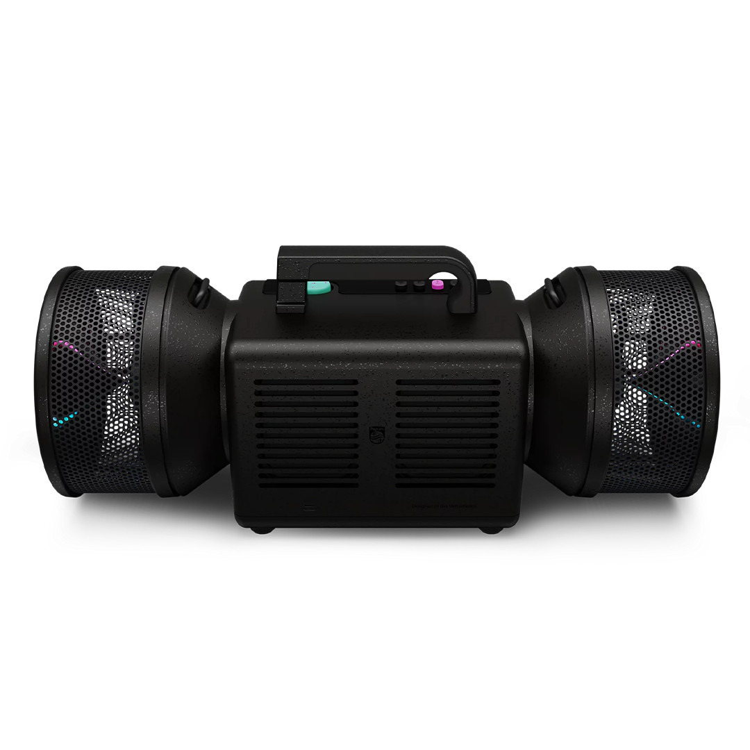 Philips The Tube, melna - Portatīvais bezvadu skaļrunis